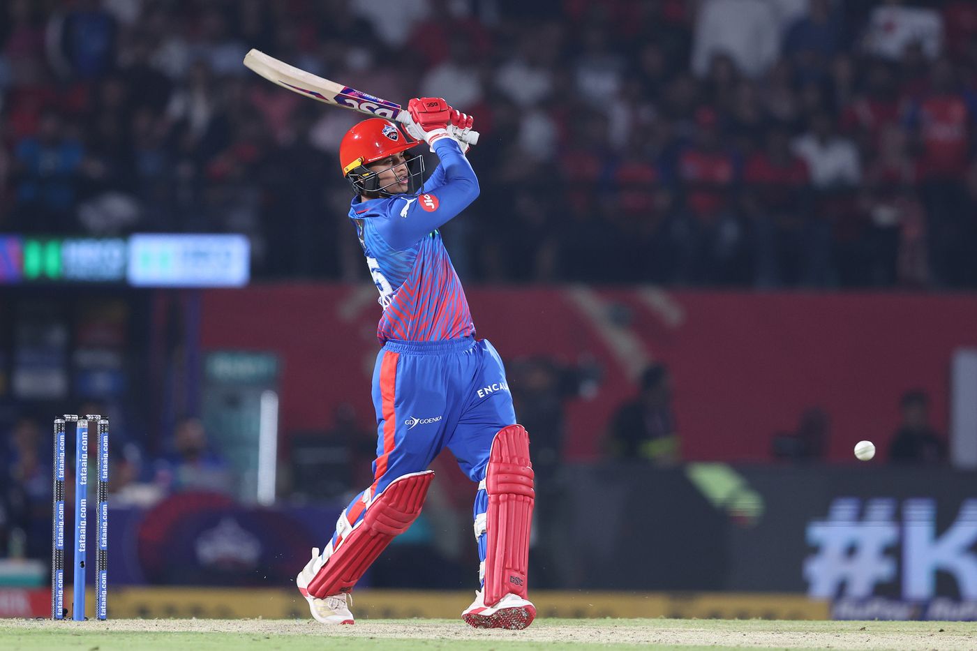 Madhav Tiwari hit big shots in the death overs