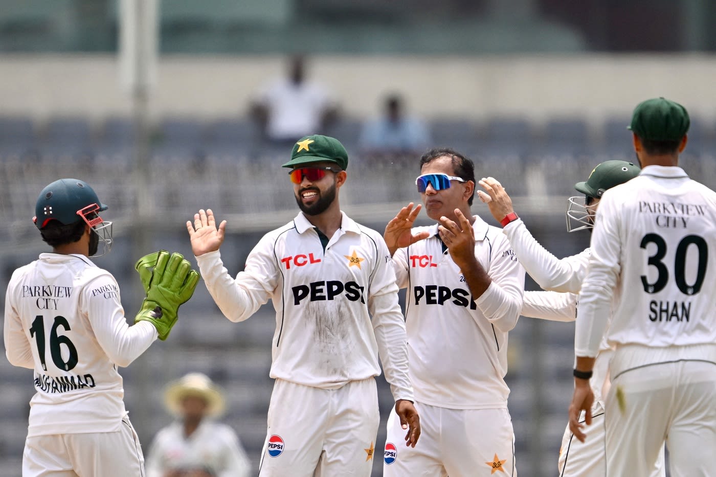 Noman Ali became the oldest to 100 Test wickets