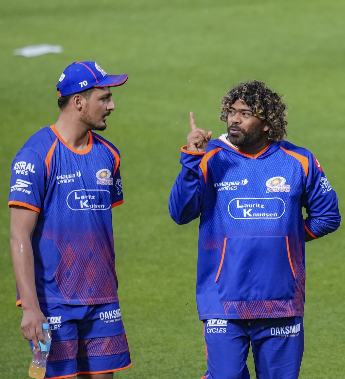 AM Ghazanfar spent time with Lasith Malinga