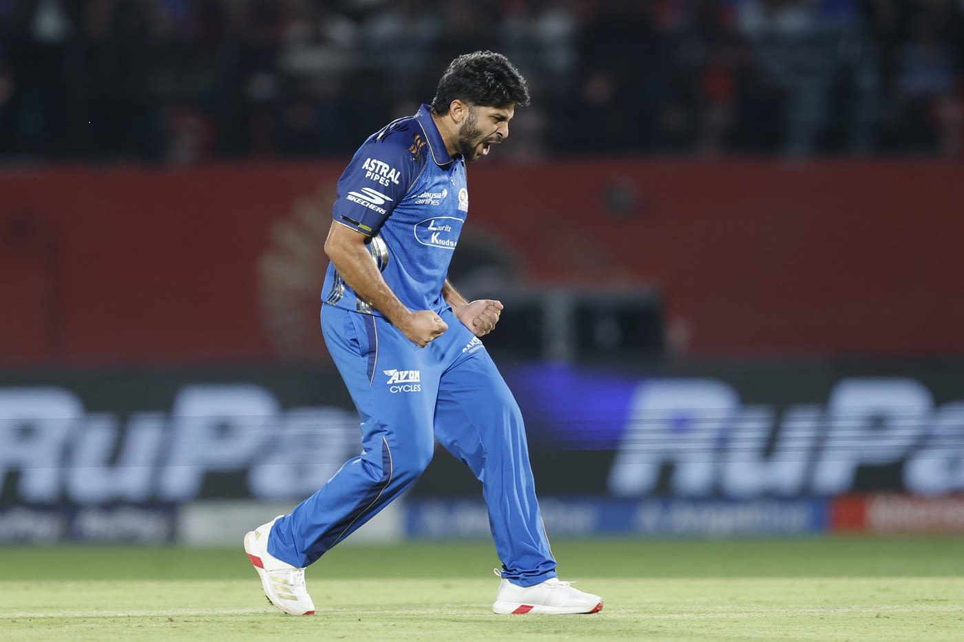 Shardul Thakur struck twice in an over