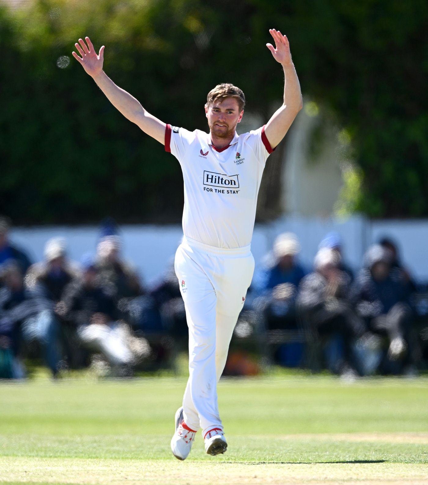 George Balderson claimed three wickets