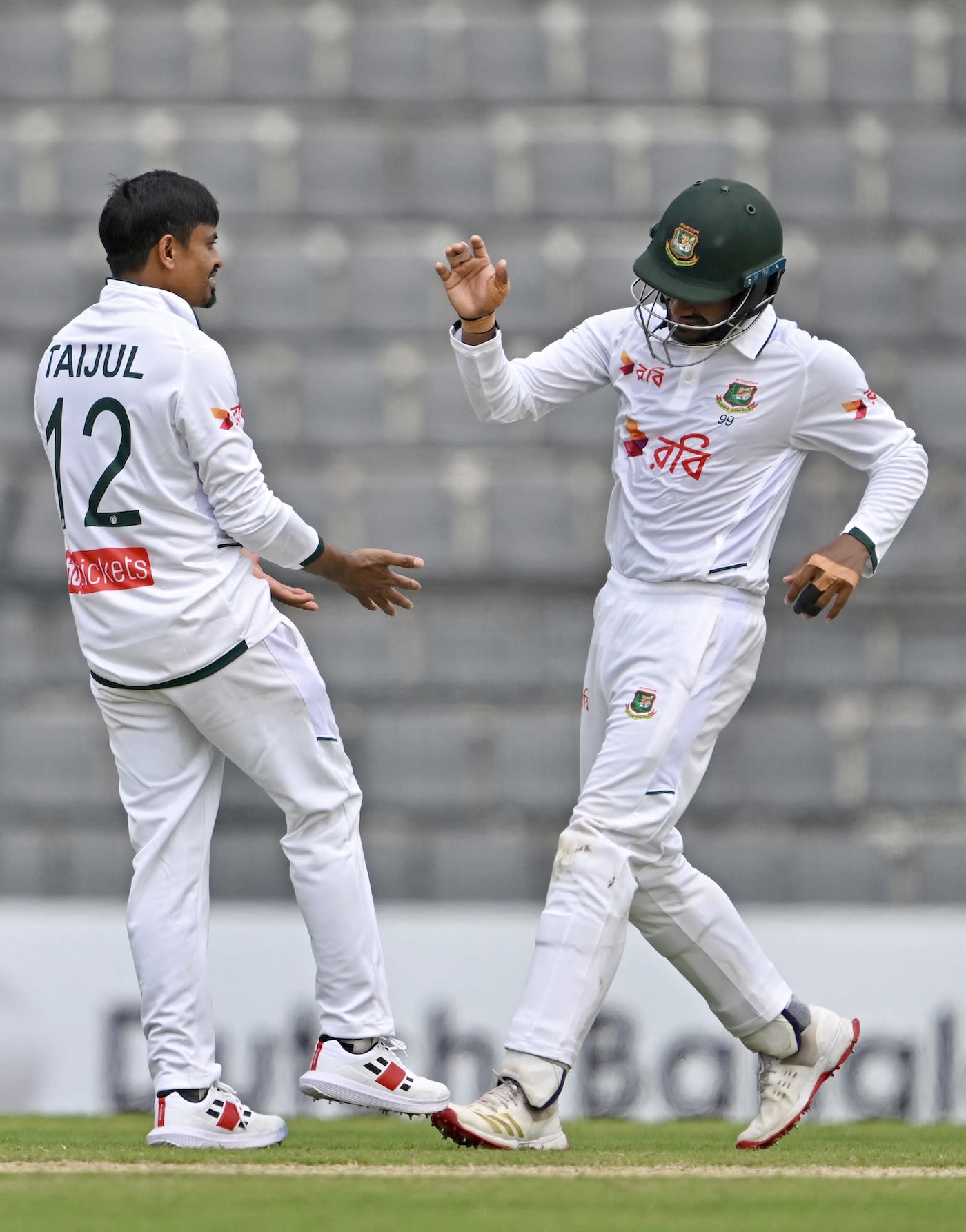 Taijul Islam finished with three wickets