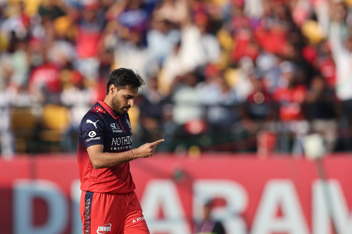 Bhuvneshwar Kumar struck with the new ball again