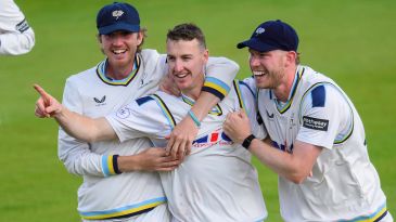 Hill four-for forces Surrey follow-on before Brook shines with ball