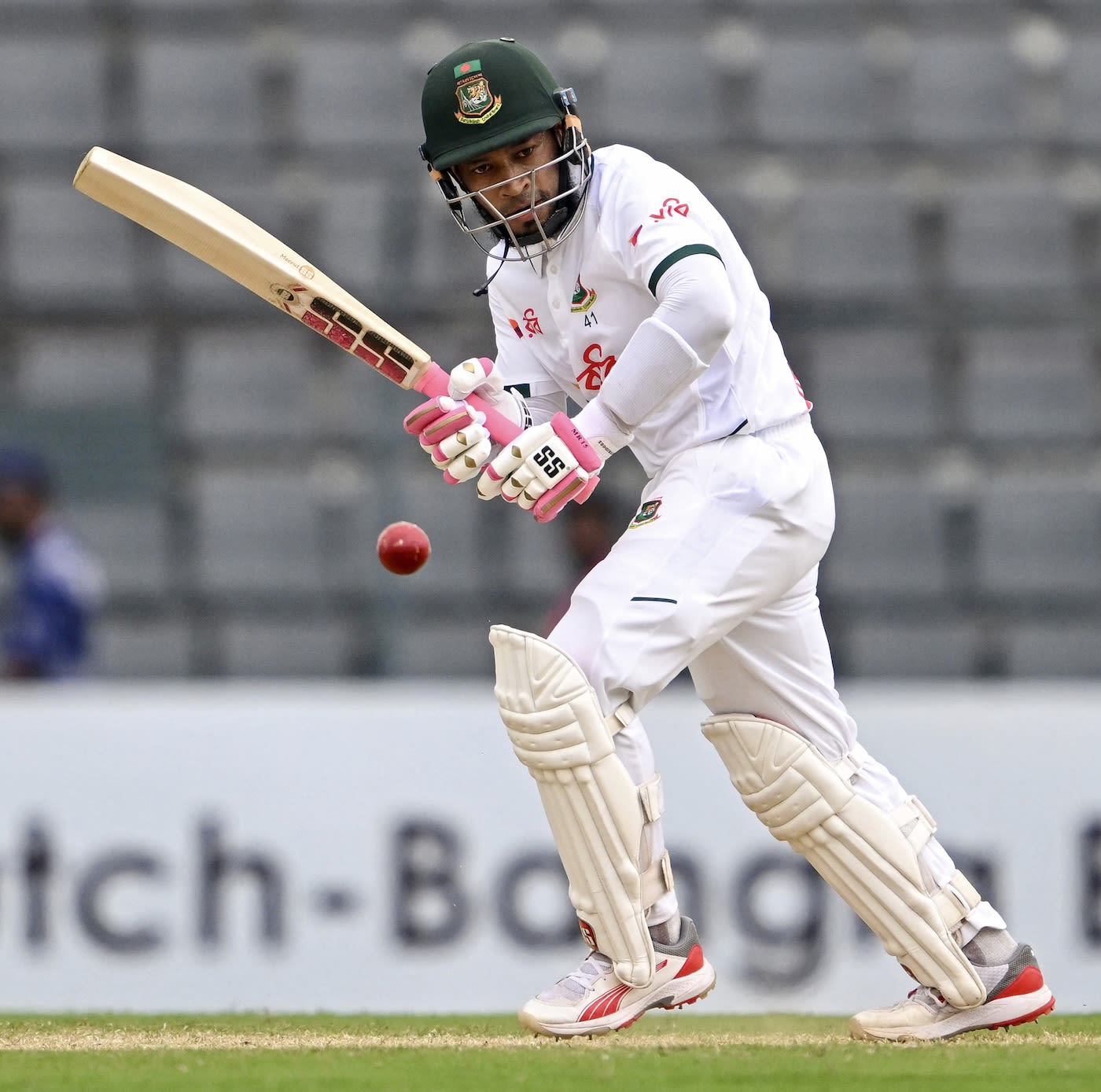 Mushfiqur Rahim played cautiously to start with