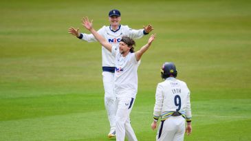 Jack White picks up from Harry Brook to condemn Surrey to innings defeat