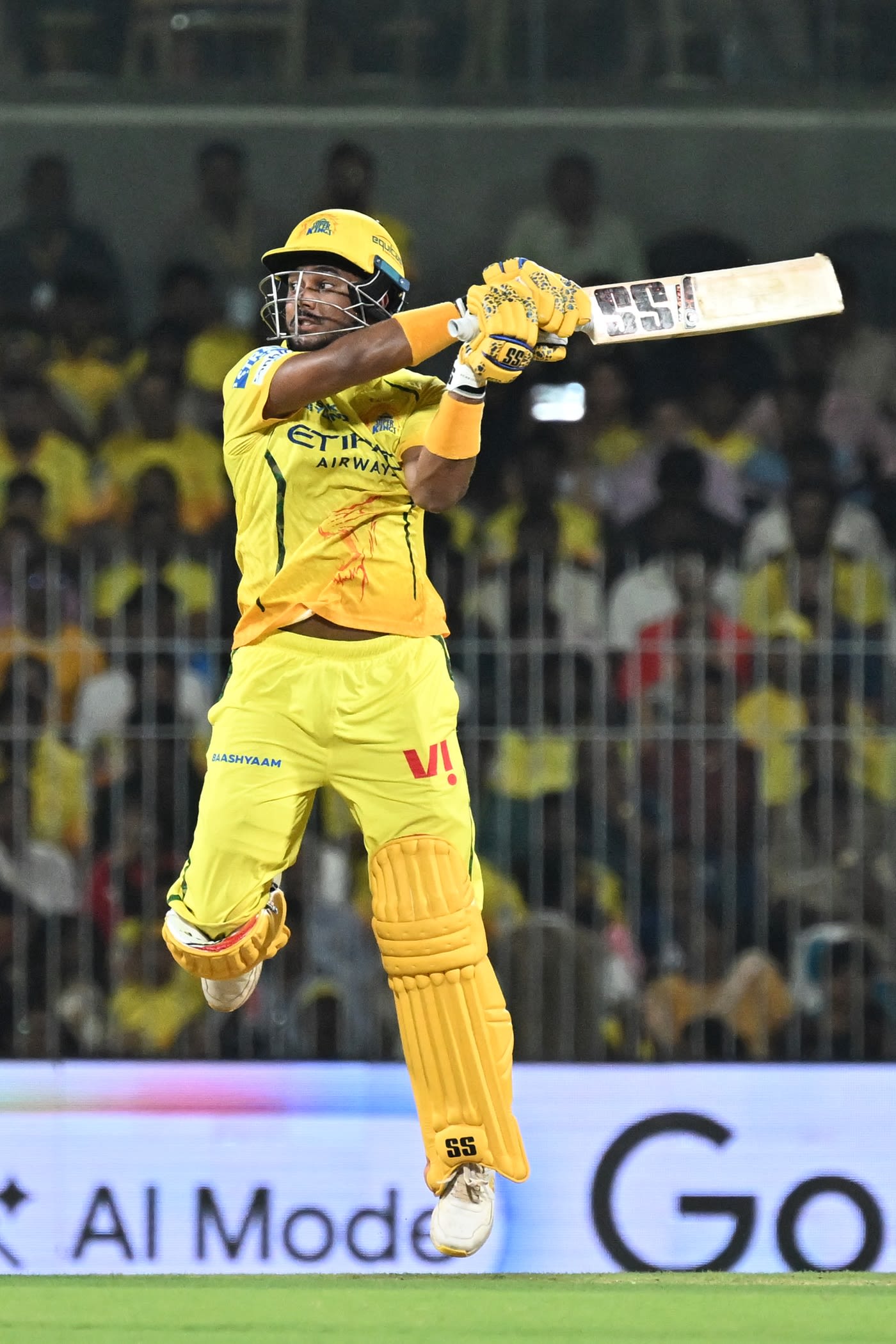 Kartik Sharma started aggressively