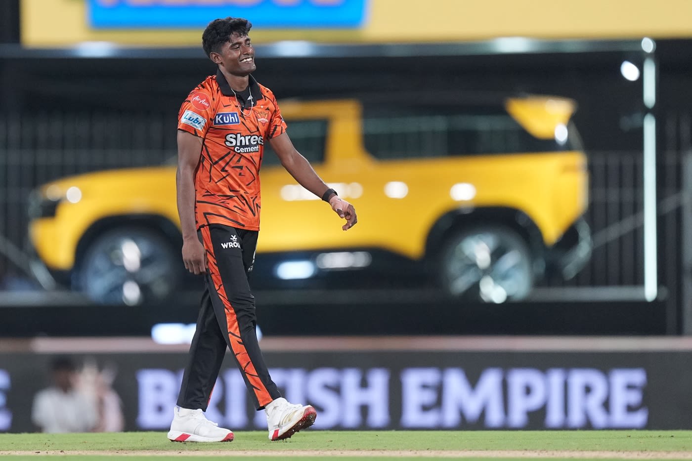 Sakib Hussain picked up 2 for 34