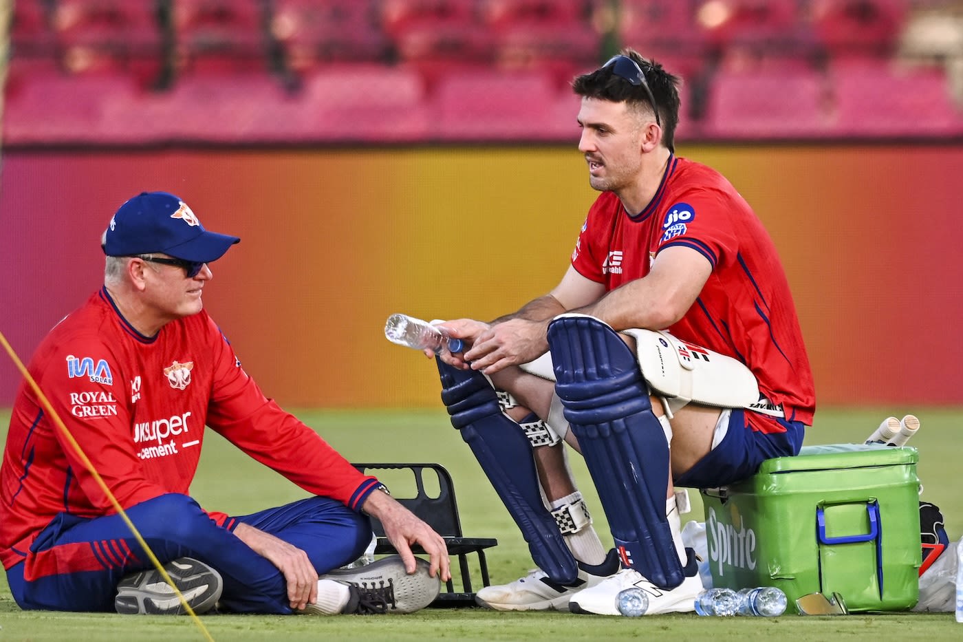 Director of cricket Tom Moody catches up with Mitchell Marsh