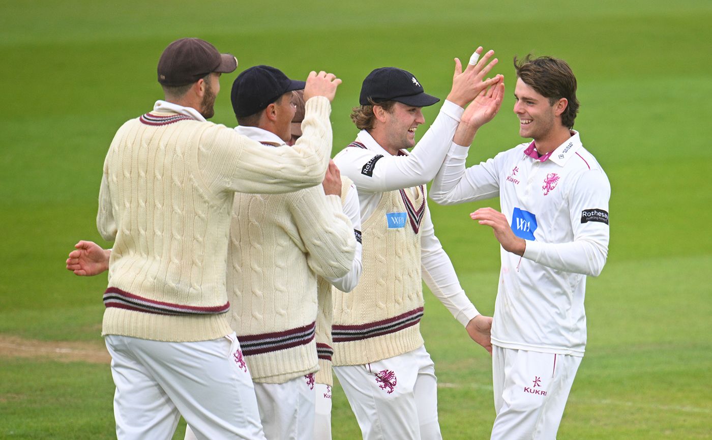 Archie Vaughan celebrates a breakthrough