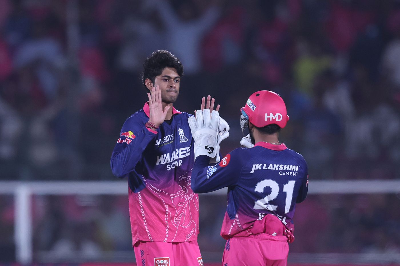 Yash Raj Punja took two crucial wickets for Rajasthan Royals