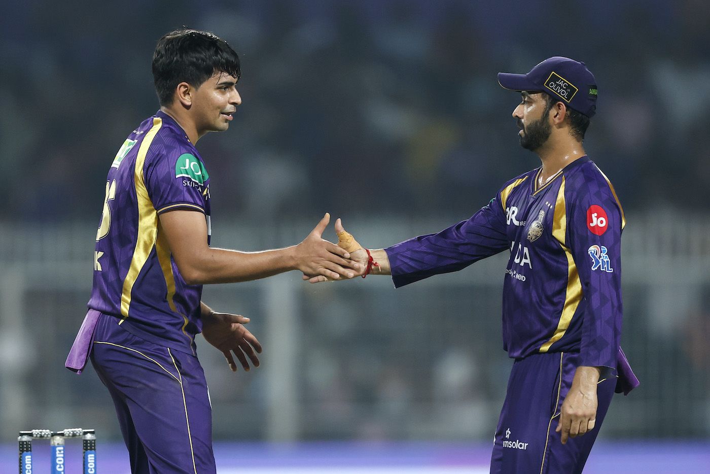 Kartik Tyagi struck after rain