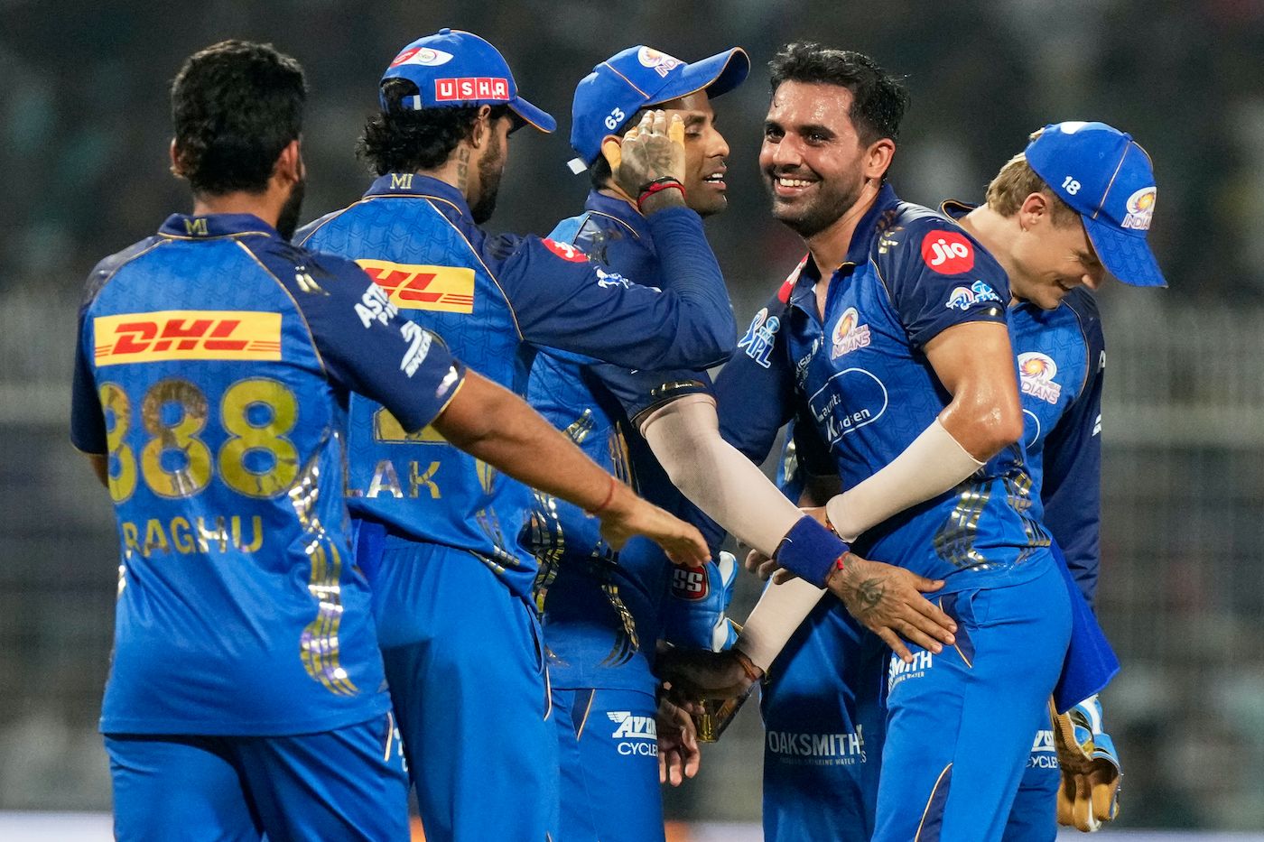 Deepak Chahar made the opening breakthrough