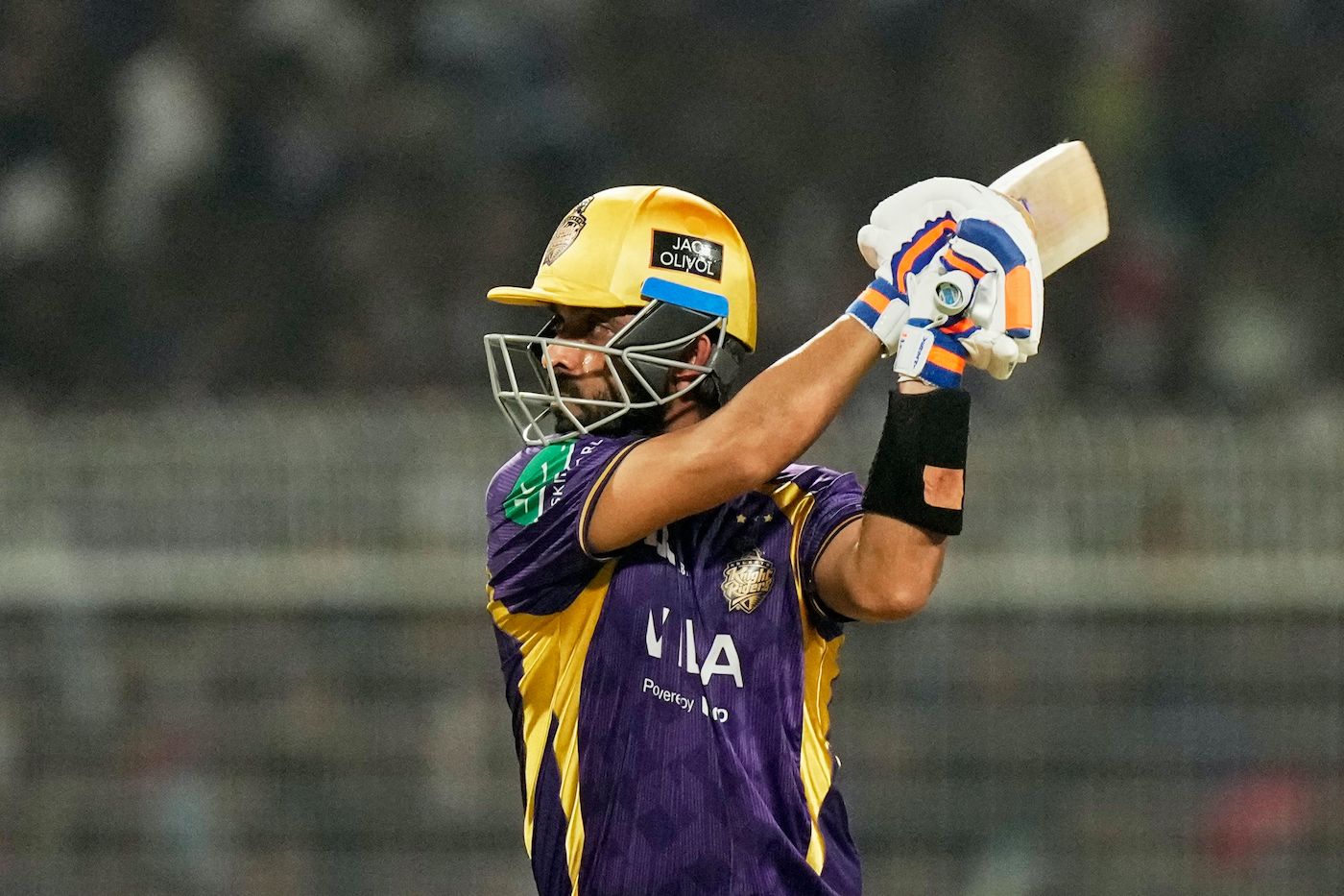 Ajinkya Rahane struck at 123.52 despite facing all his 17 balls in the powerplay