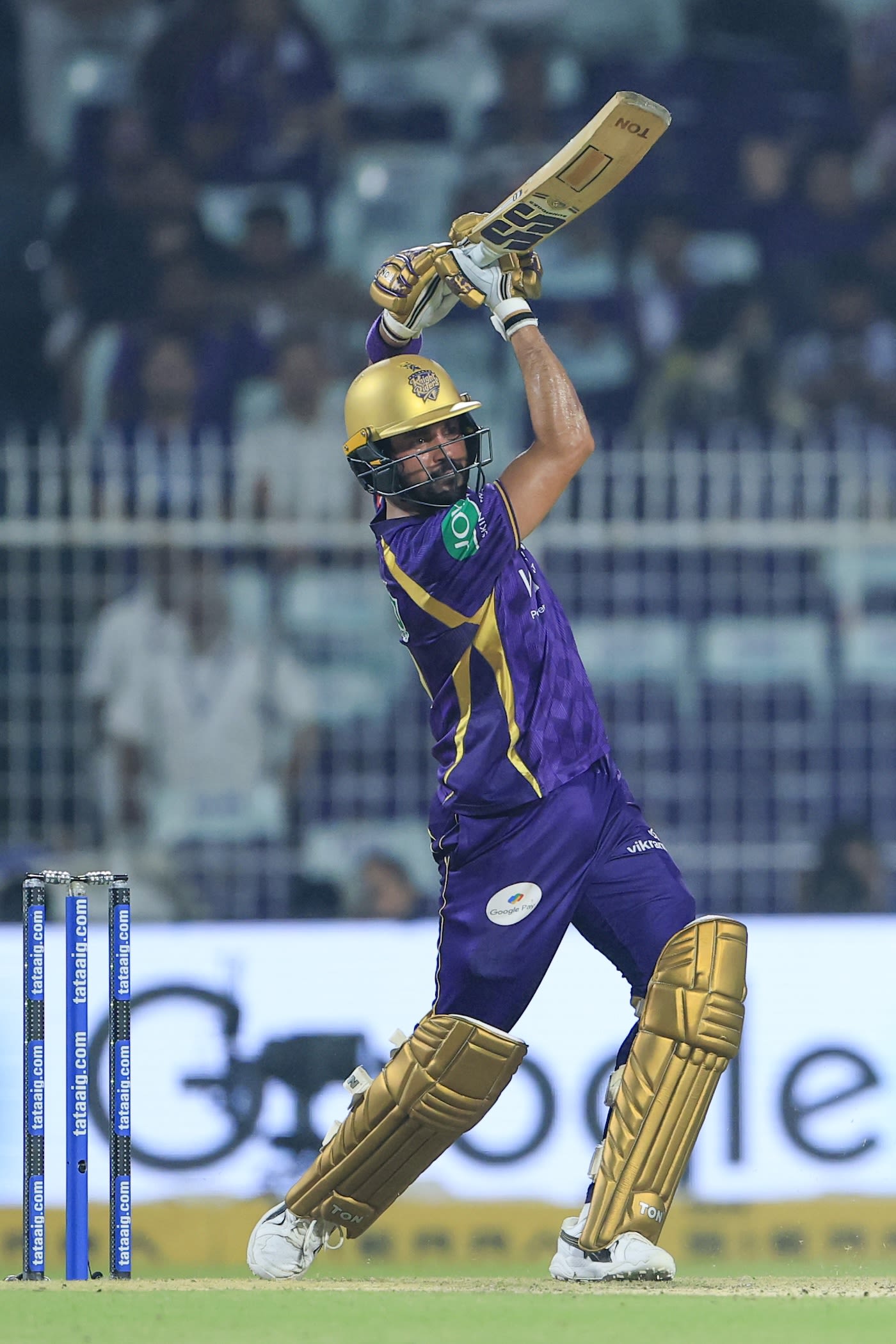 Manish Pandey goes down the ground