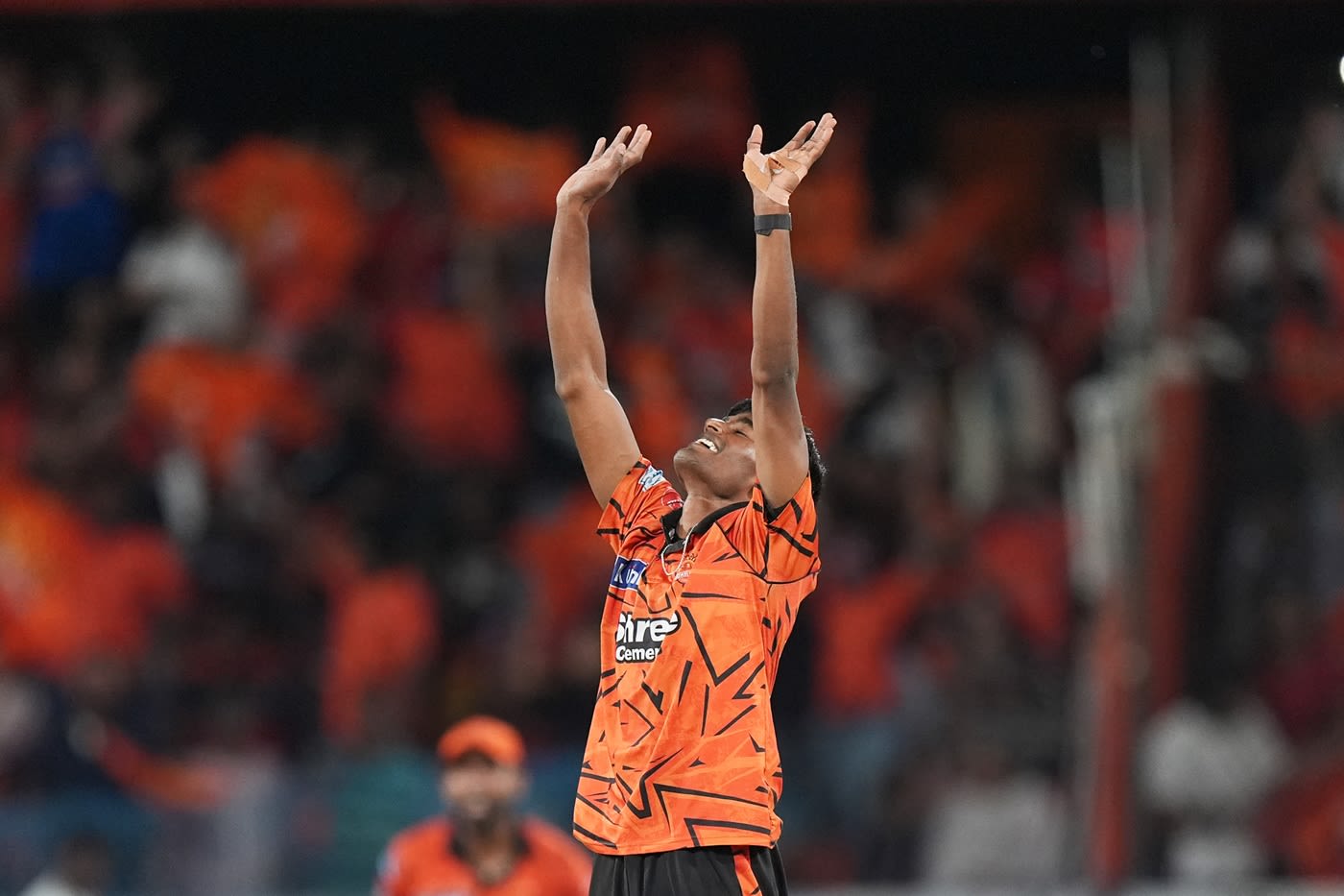 Sakib Hussain had Virat Kohli caught at cover with a slower ball