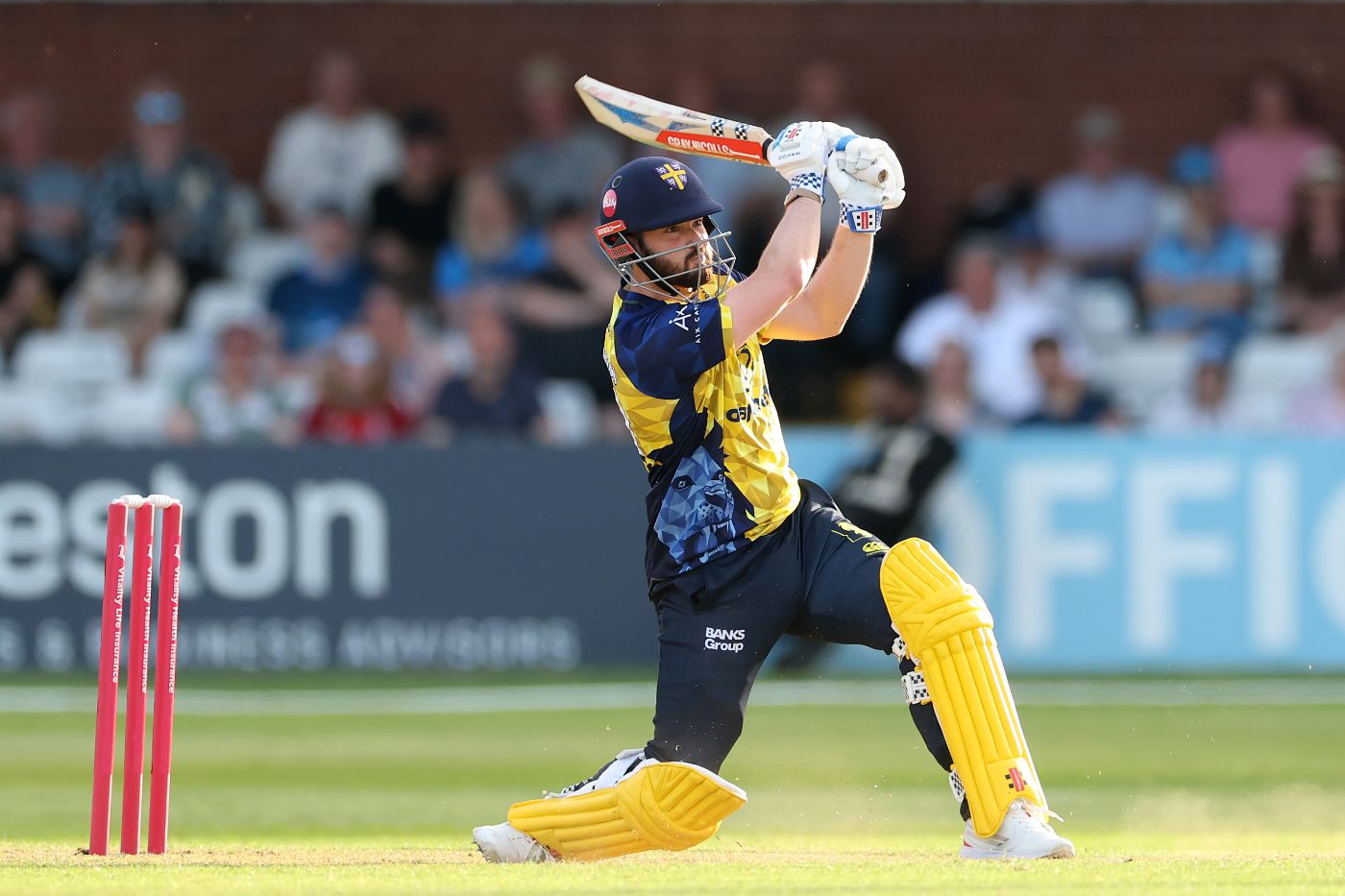 Ollie Robinson was in fluent form for Durham