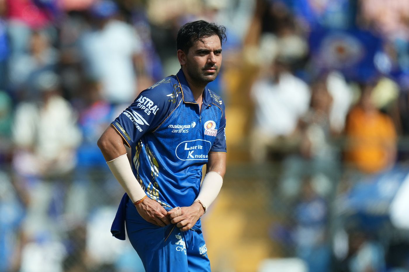 Deepak Chahar pocketed Vaibhav Sooryavanshi's wicket