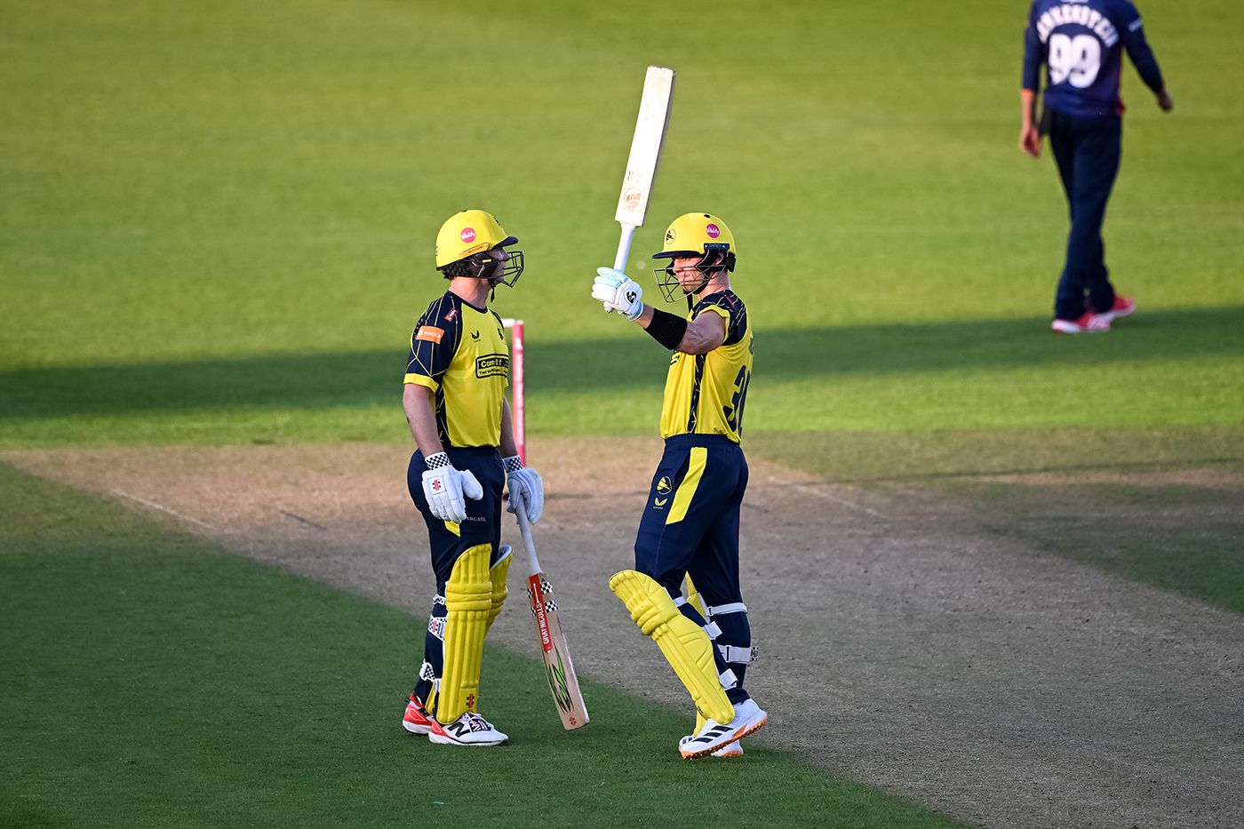 Tristan Stubbs acknowledges his half-century