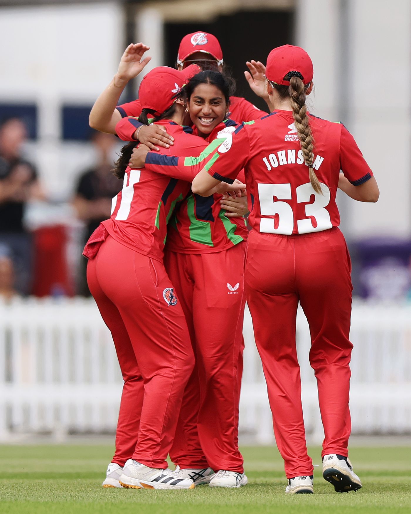 Vinali Weerappuli claimed a wicket on debut