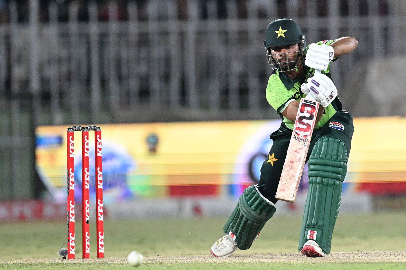 Ghazi Ghori showed promise during his innings