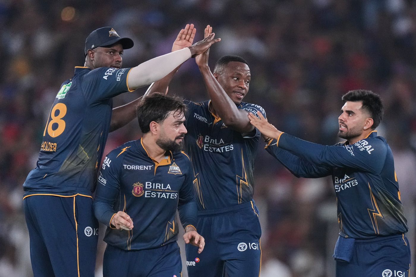 Kagiso Rabada got some relief after a big powerplay