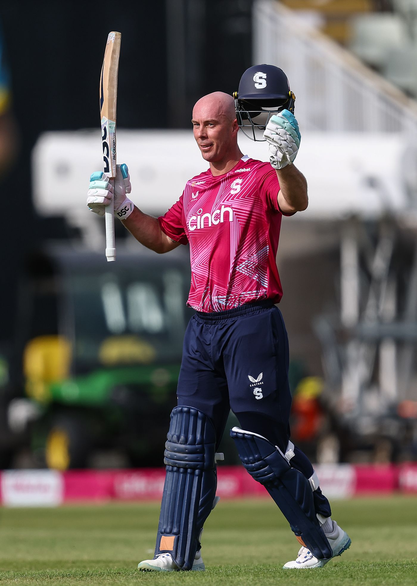 Chris Lynn made his fourth Blast hundred for Northants