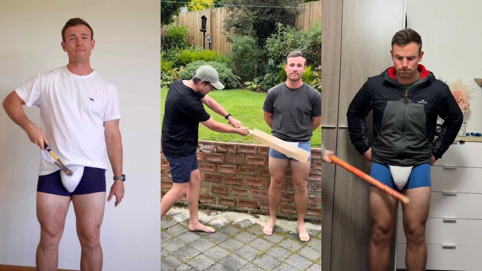 Ruben Clinton demonstrates the strength of the TruGuard box
