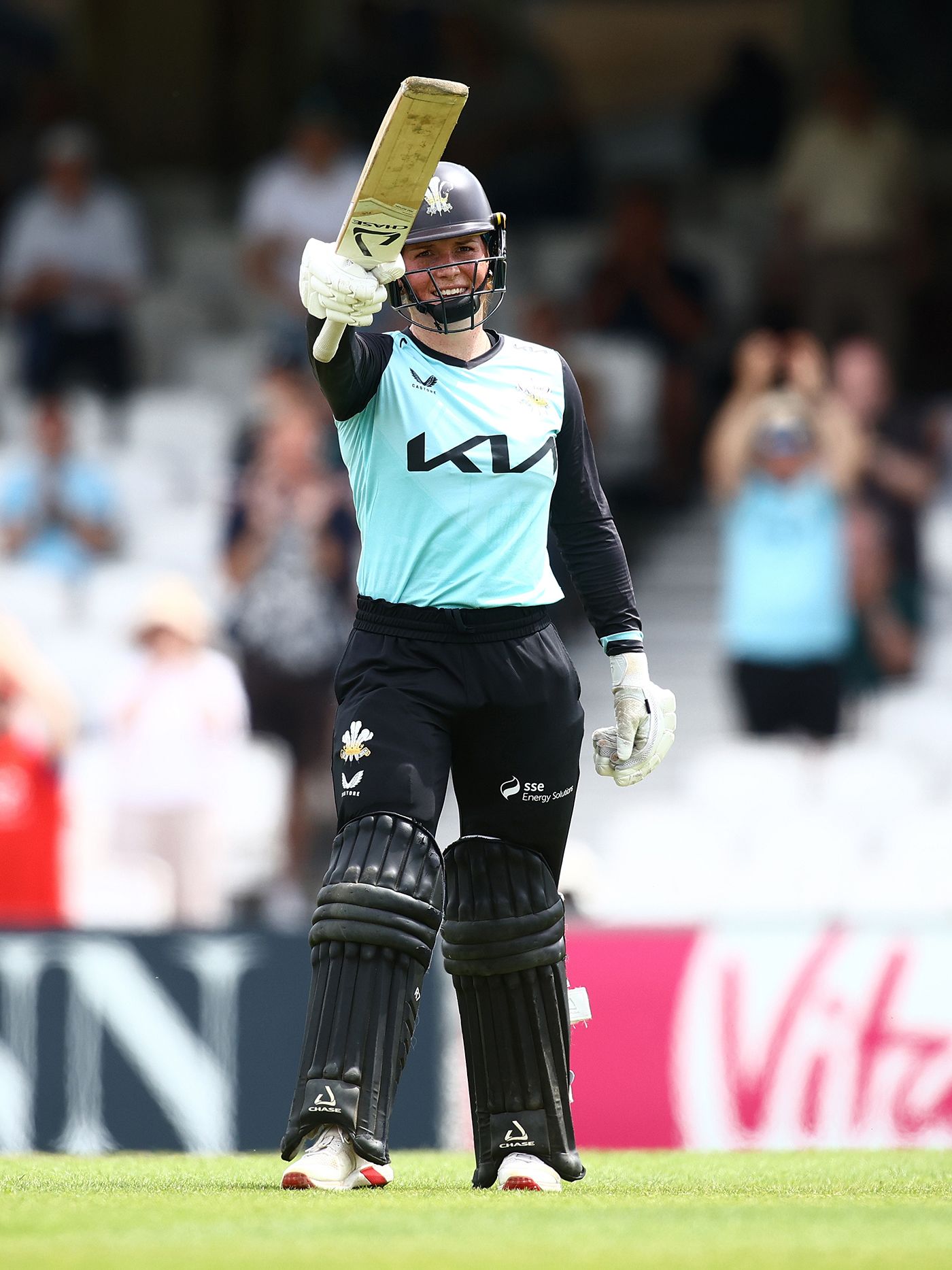 Jemima Spence acknowledges her half-century