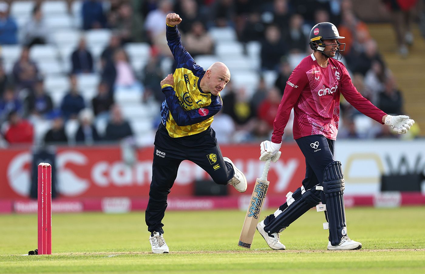 Callum Parkinson claimed 3 for 19