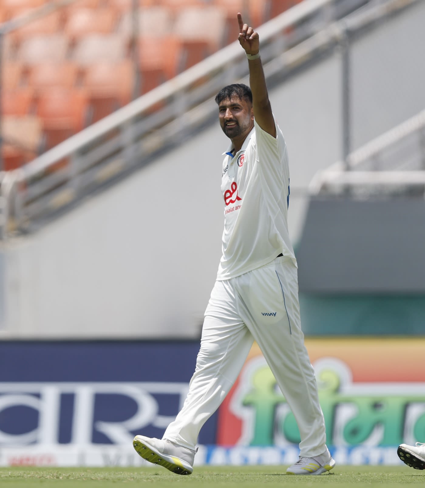Mohammad Saleem completed his five-for