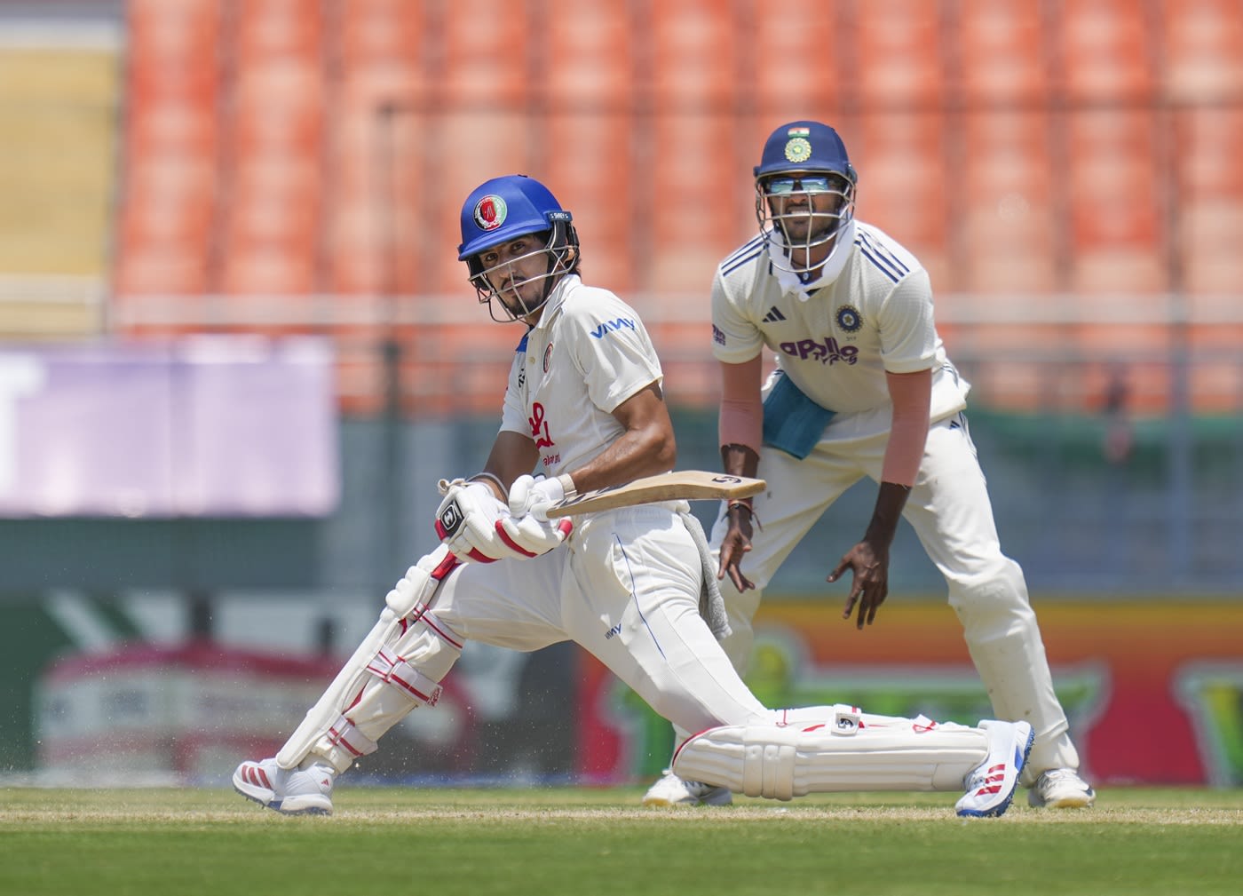 Sediqullah Atal brings out the reverse-sweep