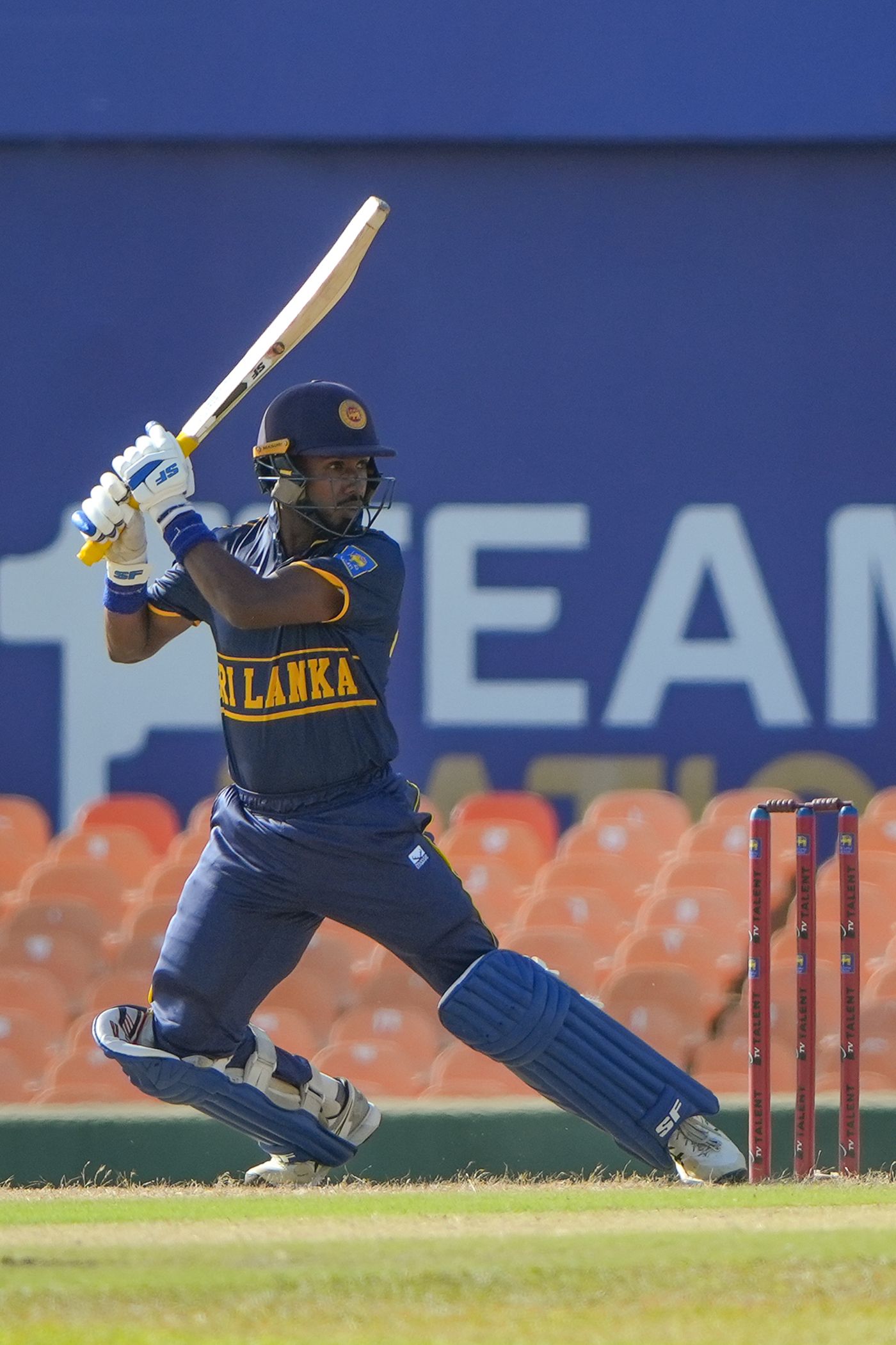 Sahan Arachchige played a crucial knock for Sri Lanka A