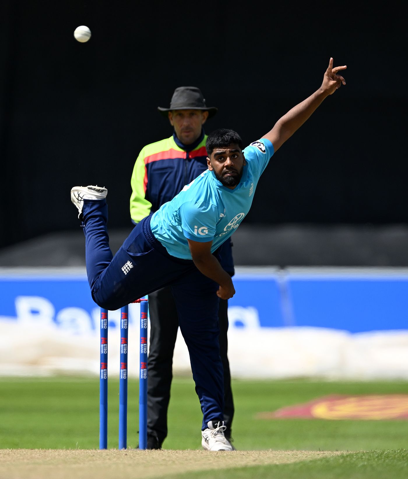Rehan Ahmed ran through South Africa A's middle order