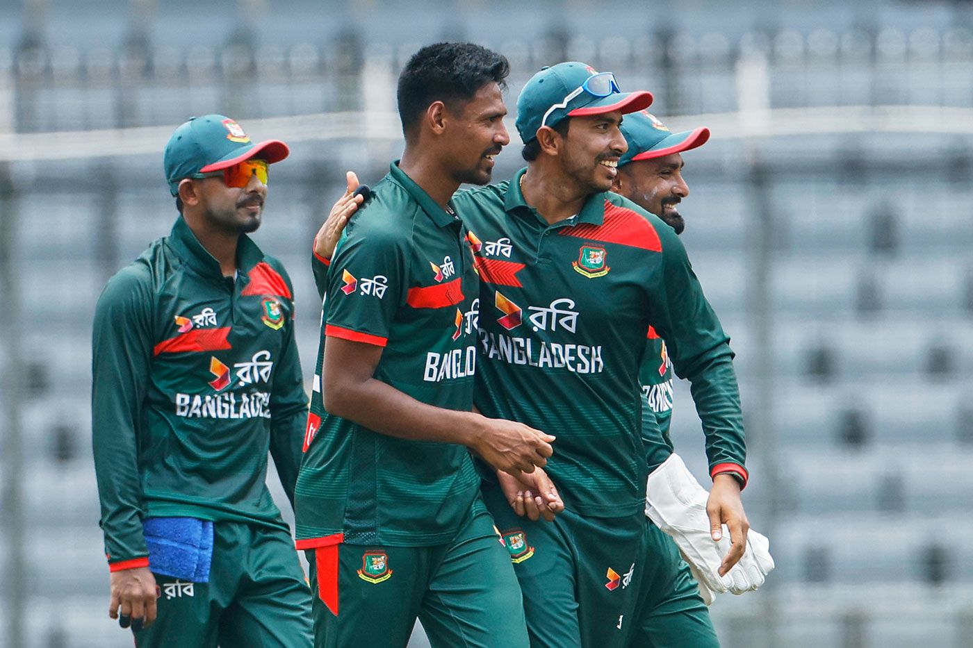 Mustafizur Rahman made inroads into Australia's top order