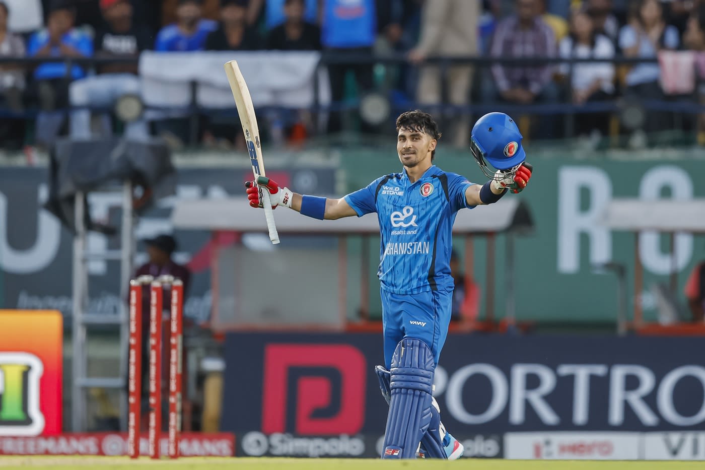 Rahmanullah Gurbaz smashed a 48-ball century