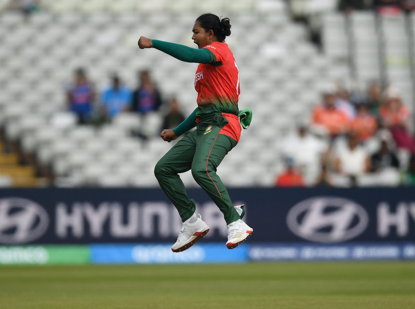 Fariha Trisna was jubilant after getting Heather Siegers