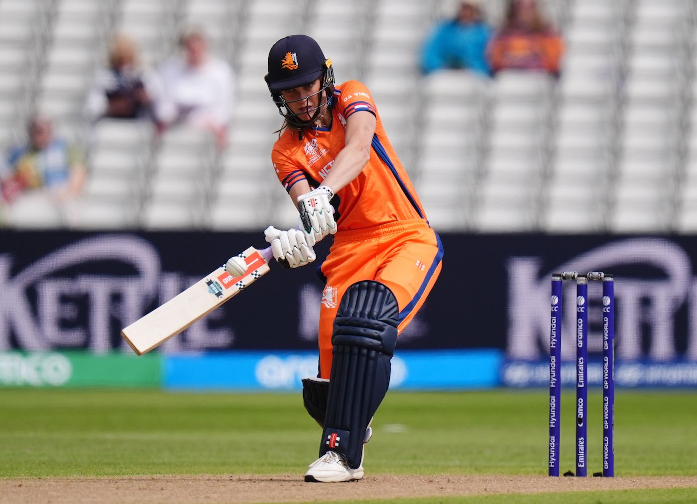 Babette de Leede took her time to get into her innings