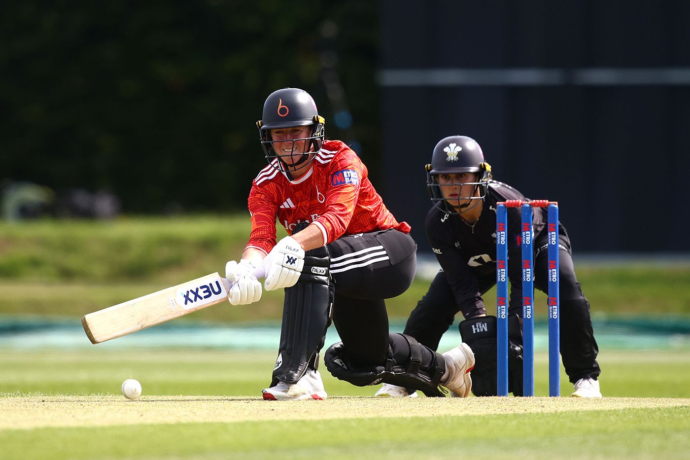 Georgia Elwiss played the decisive innings