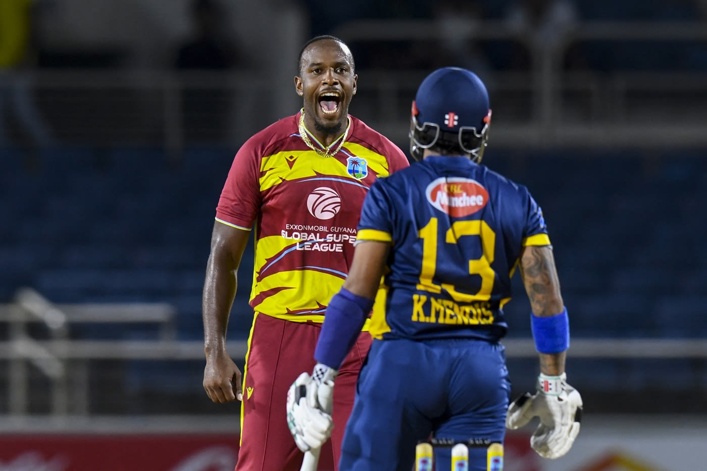 Matthew Forde gave Kusal Mendis a send-off