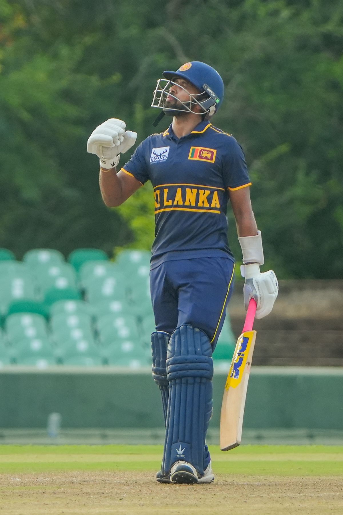 Avishka Fernando scored an unbeaten century