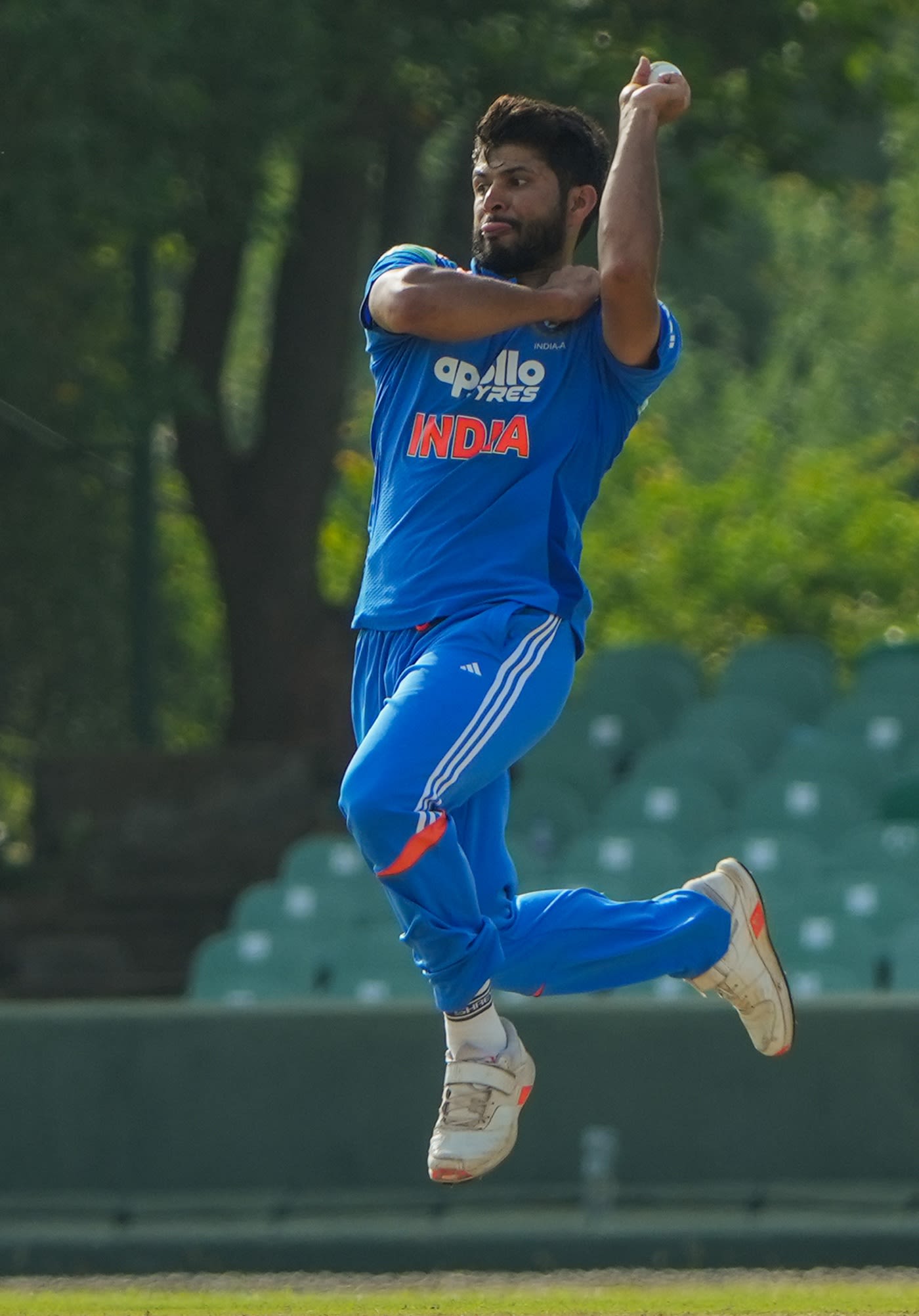 Arshad Khan removed Sadeera Samarawickrama in the final over in regular time