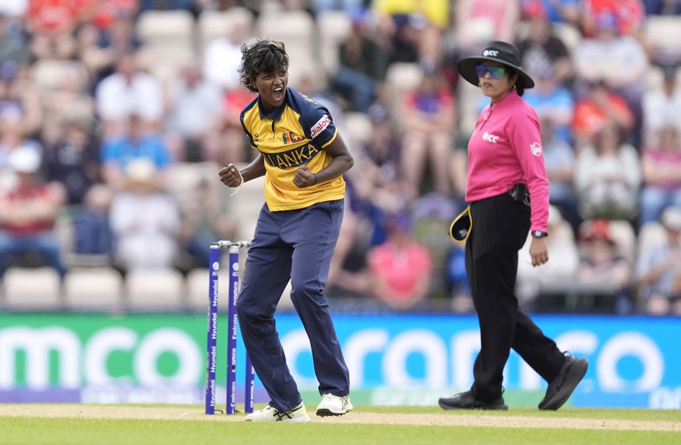 Kavisha Dilhari starred with two wickets