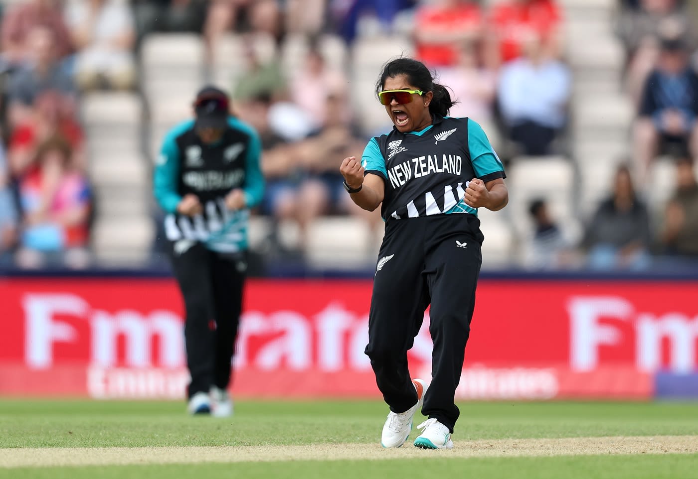 Nensi Patel took 2 for 23 against Sri Lanka
