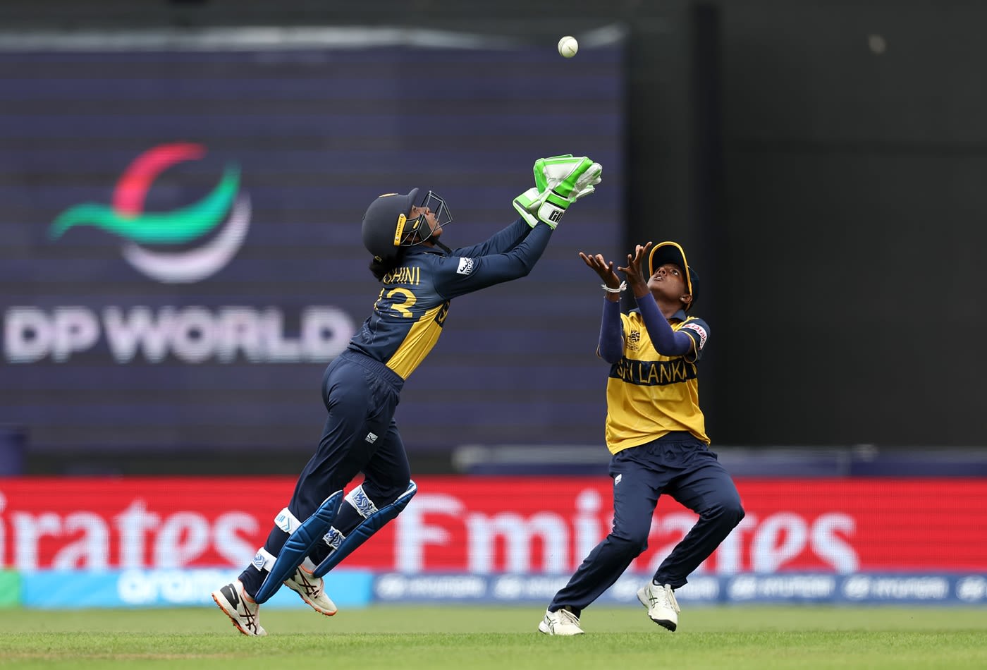 Kaushini Nuthyangana had a good day behind stumps