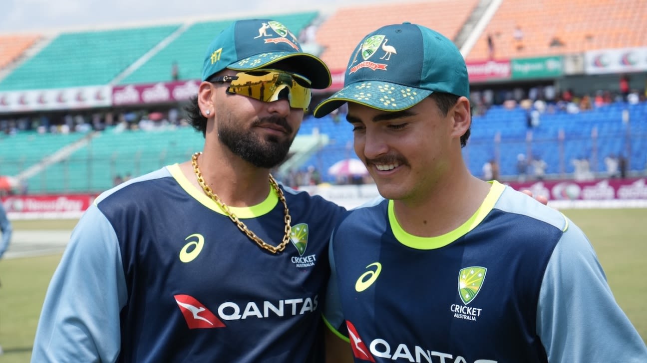 Bangladesh bat with Litton ruled out; Chaudhary and Davies debut for Australia