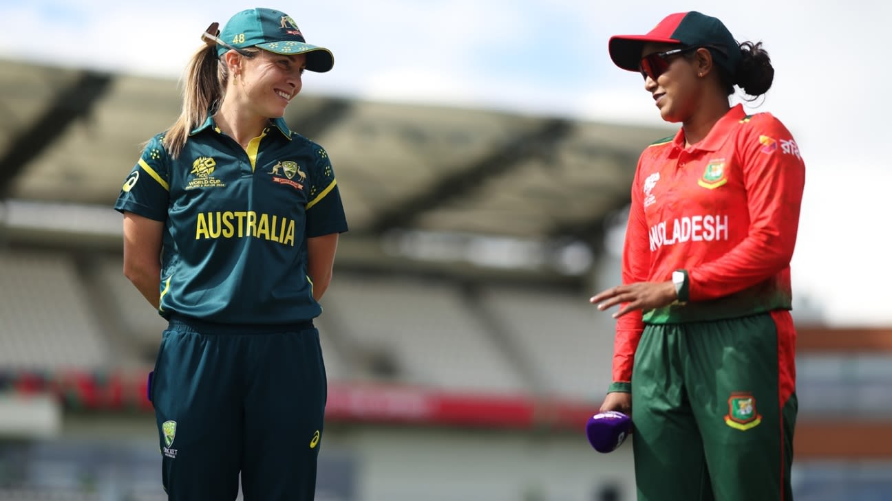 Bangladesh bat against Australia; Litchfield and Gardner out with injuries