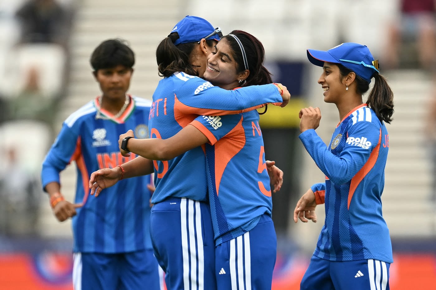 Nandani Sharma delivered the first breakthrough for India