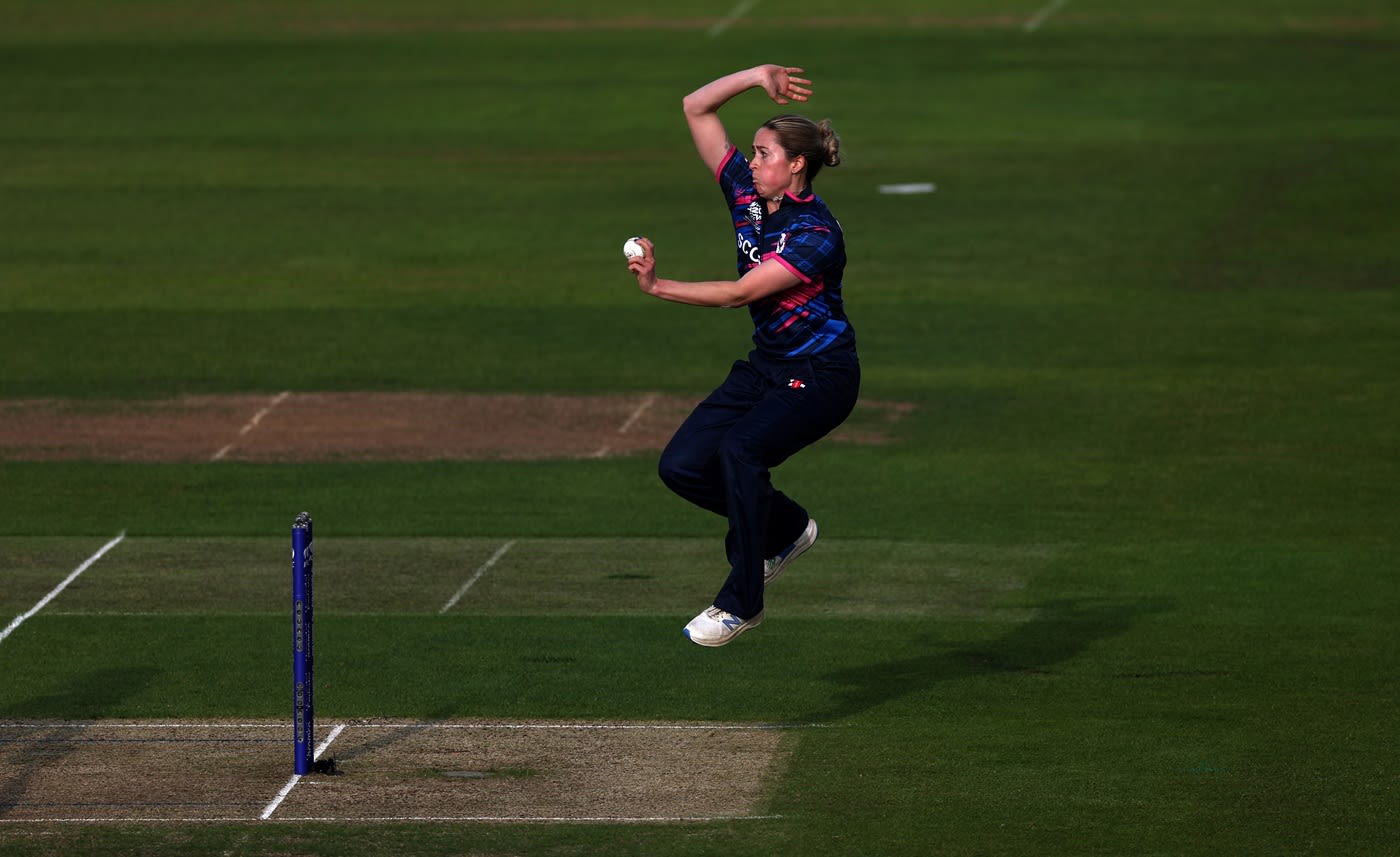 Rachel Slater was very economical in her first spell