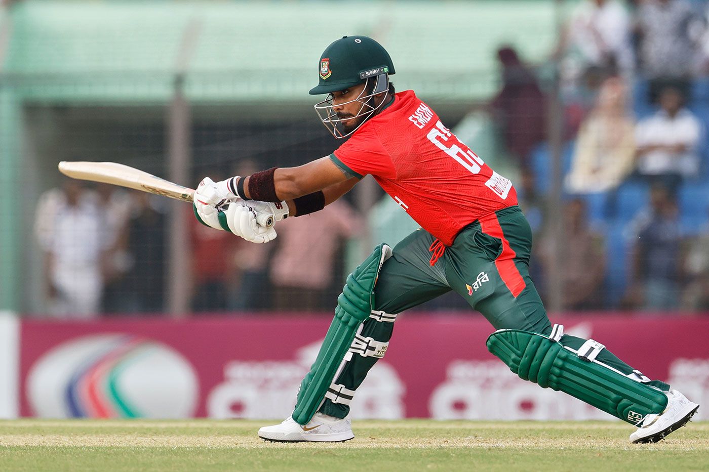 Parvez Hossain Emon put Australia under pressure